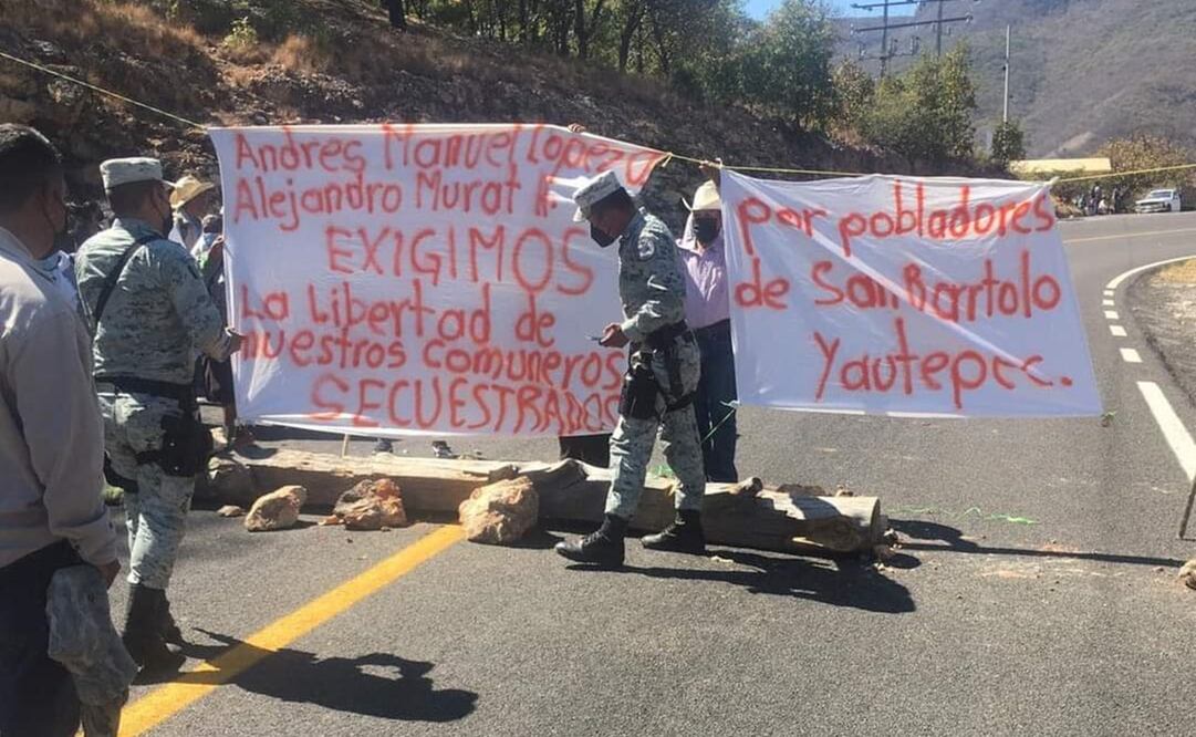 Denuncian secuestro de tres Comuneros de San Juan Lajarcia, Oaxaca; se los llevó grupo armado. Foto: Especiales