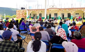 Santa Cruz y Santiago Mitlatongo realizan asambleas para encontrar una solución al conflicto agrario