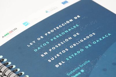 Leyes de transparencia llegan en sistema Braille