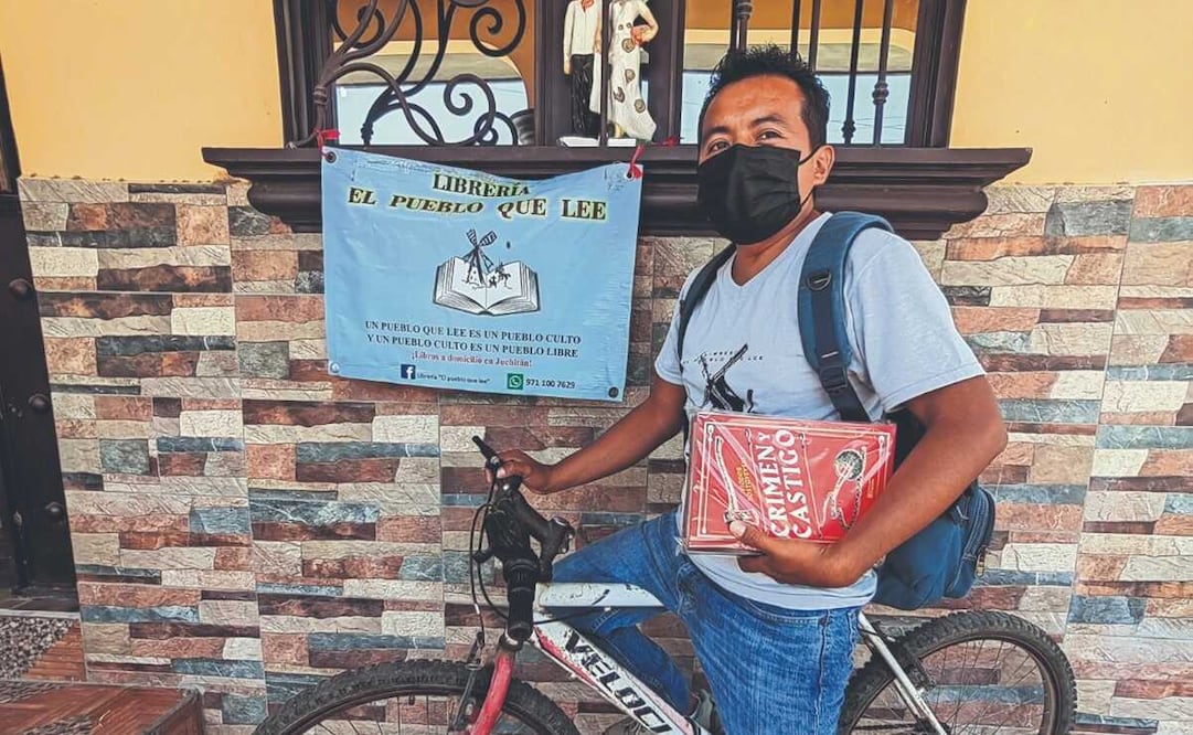 El Pueblo que Lee, proyecto que fomenta la lectura en un espacio abierto y a domicilio. Foto: Roselia Chaca