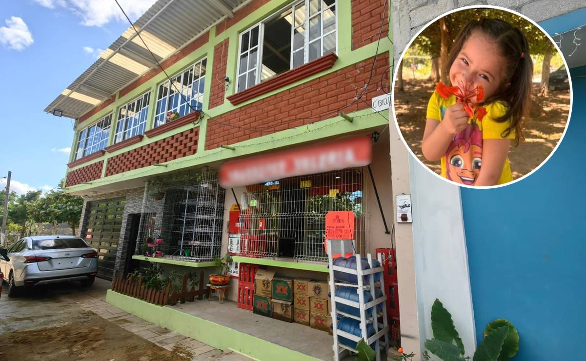 El cuerpo sin vida de la pequeña Noelia Daylen fue localizado al interior de un domicilio en una colonia de Juchitán. Foto: Especial