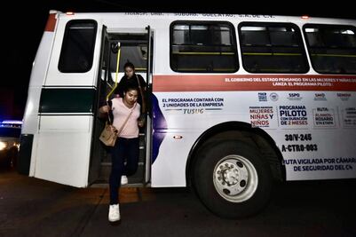 "Ruta segura" ha transportado a más de 4 mil usuarias en su primer mes