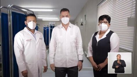 Advierte Murat incremento de casos y muertes por Covid-19; pide acudir a hospitales a tiempo