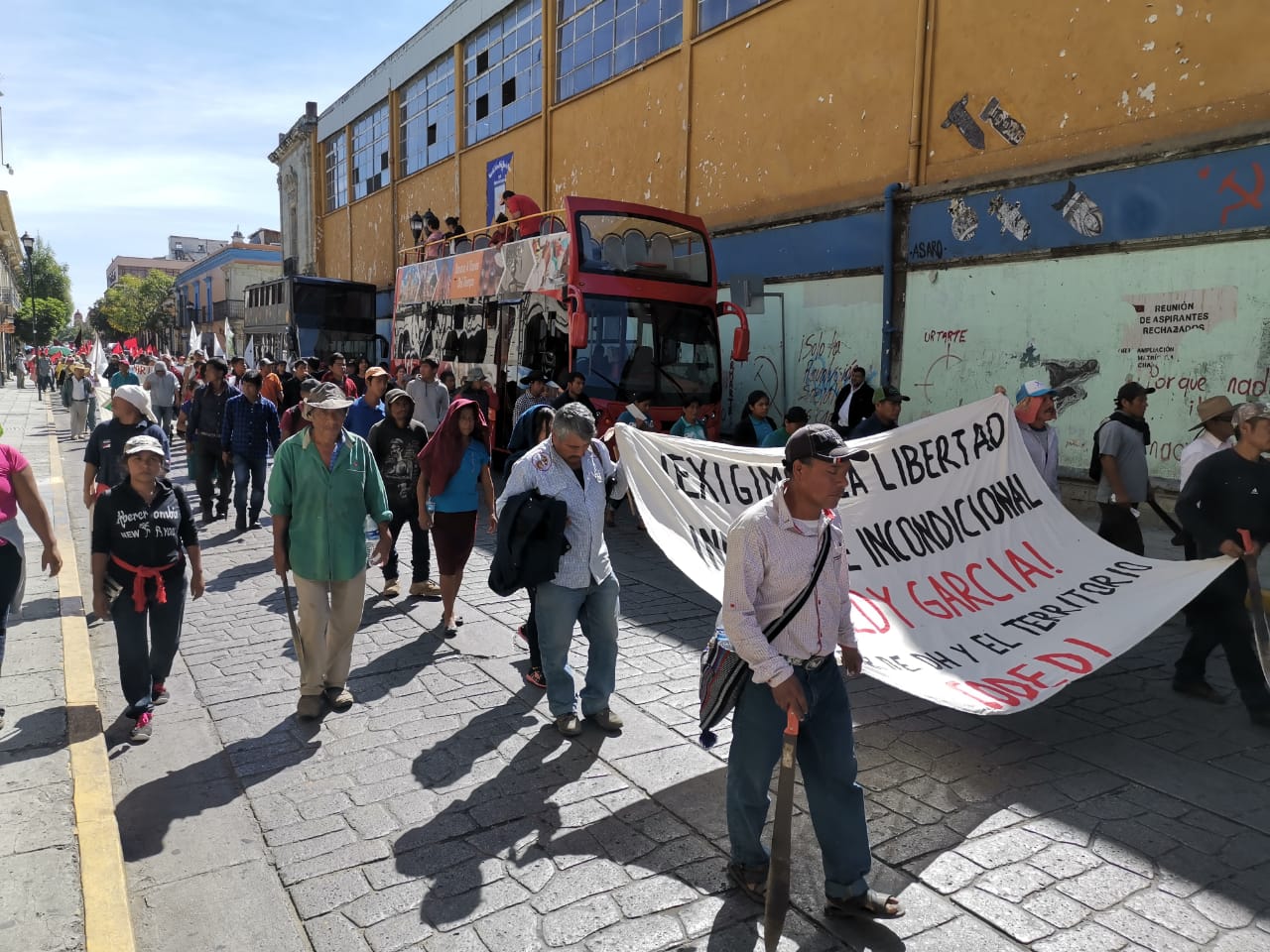 Dictan prisión preventiva a vocero de Codedi, pese a exigencias de liberación