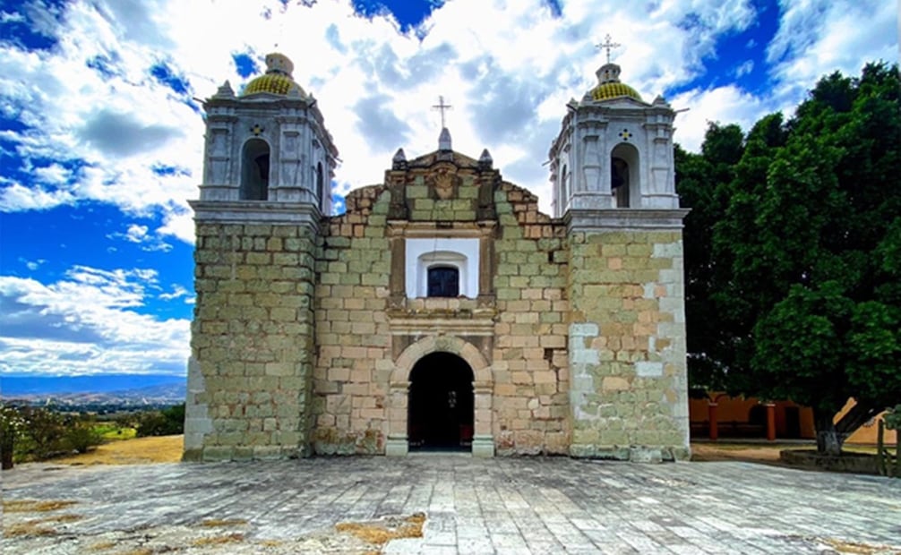Iglesia de Las Peñitas en Reyes Etla. Foto: IG@ 570.grados