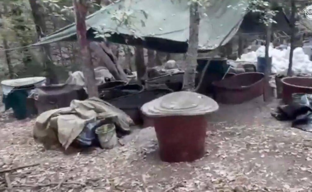 Operativo contra narcolaboratorios en el que participaron los elementos Embajada de EU y agentes de Chihuahua fallecido (19/04/2026). Foto: Fiscalía de Chihuahua