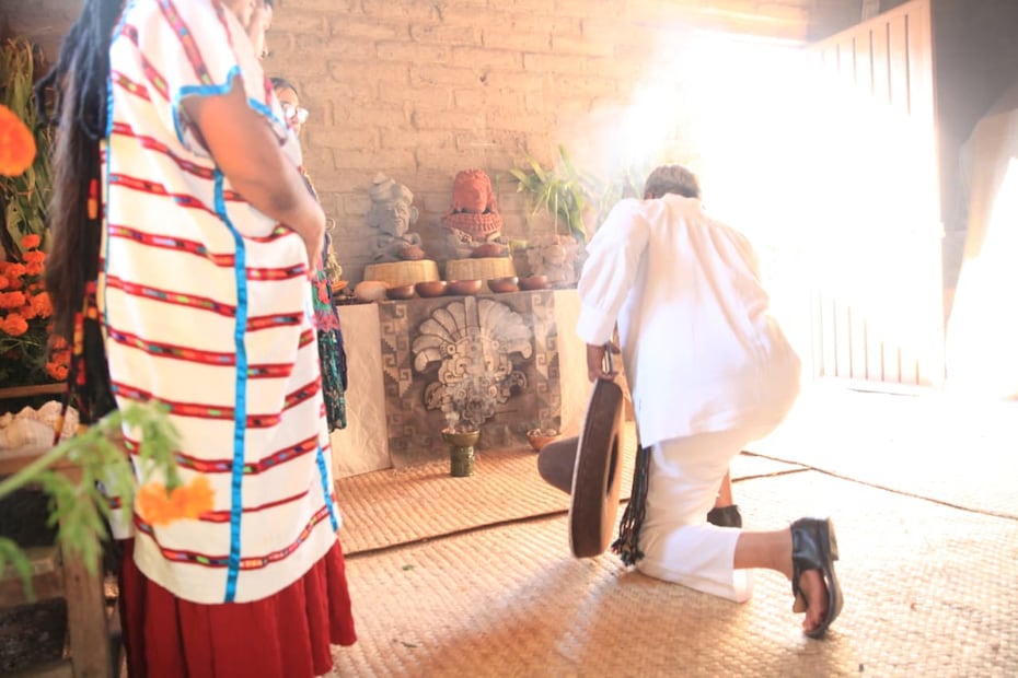 Festival Laniro en la zona arqueológica de Yagul