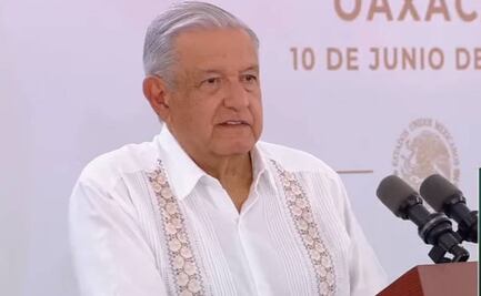 Fonden era un programa podrido, porque funcionarios sacaban provecho, dice AMLO desde Oaxaca