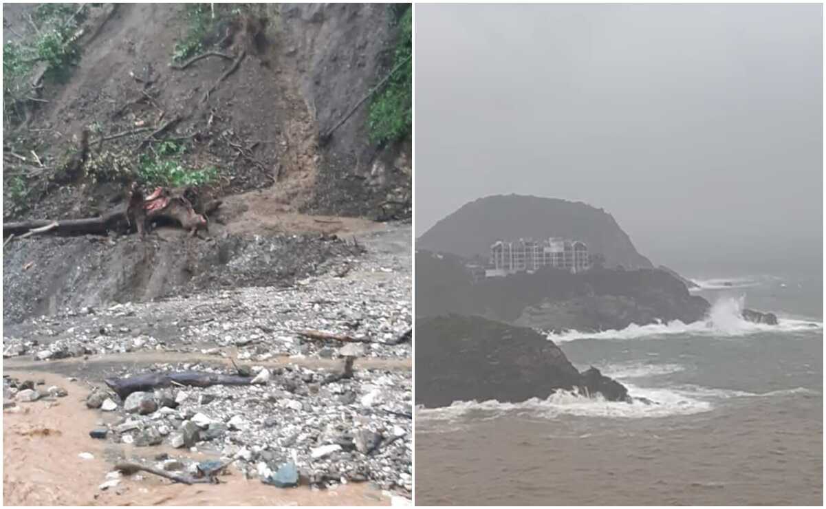 Deja tormenta tropical Lester lluvias torrenciales y cierre de caminos a su paso por Oaxaca