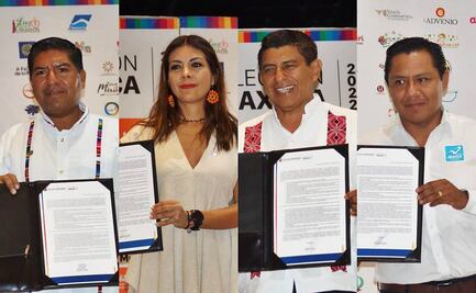 Firman 6 de 7 candidatos al gobierno de Oaxaca Pacto por la Primera Infancia; abanderado del PRI no asistió