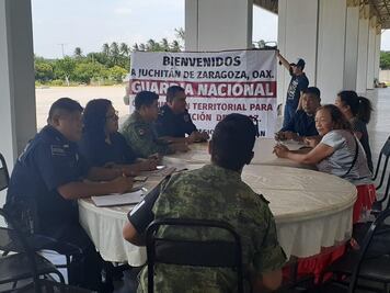Llegan mandos de la  Guardia Nacional a Juchitán