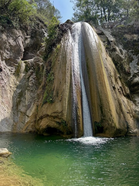 Cascada El Chorro en Tlaxiaco Oaxaca. Foto: FB@Lenin Pineda