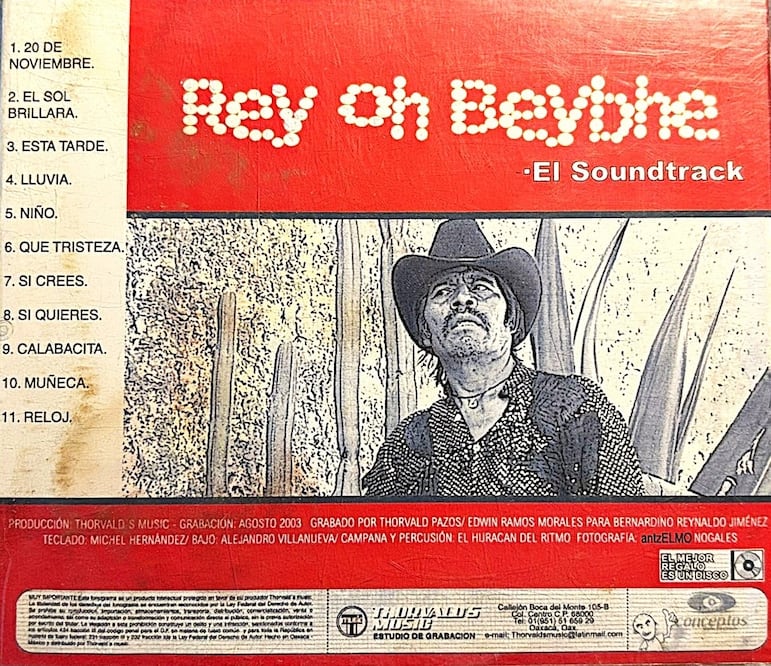 PORTADA: Rey Oh Beybe. Portada del vol. 1 (casete), 1998 o 1999. Imagen: Especial