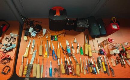 Decomisan armas y marihuana en el penal varonil de Tanivet en Oaxaca