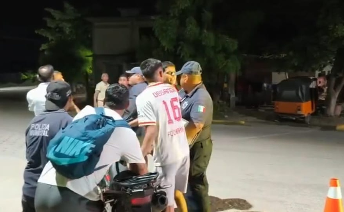 Tras múltiples accidentes, autoridades realizan operativo vial en San Pedro Comitancillo; decomisan motos y hay detenidos. Foto: Especial.