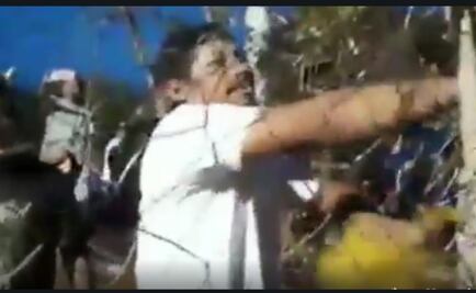 Pobladores de Mazunte retiran por la fuerza filtro sanitario contra Covid-19