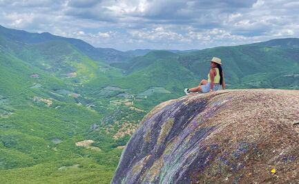 Yalitza Aparicio comparte FOTOS de su viaje a Hierve el Agua, Oaxaca