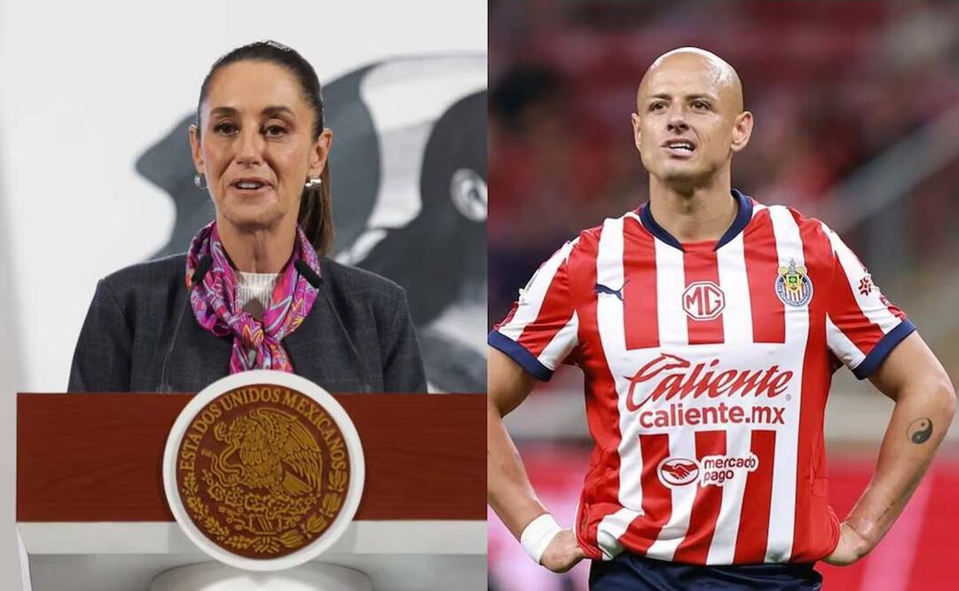 Sheinbaum reacciona a comentario machista de “El Chicharito” Hernández; "es una idea muy machista", dijo. Foto: Carlos Mejía / Especial