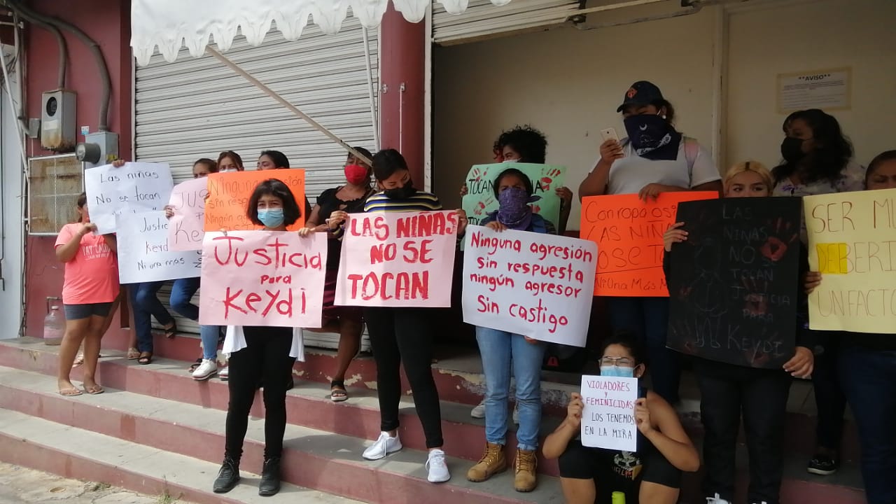 Con protesta, exigen justicia para una niña de 6 años por el presunto abuso de su abuelo en Oaxaca