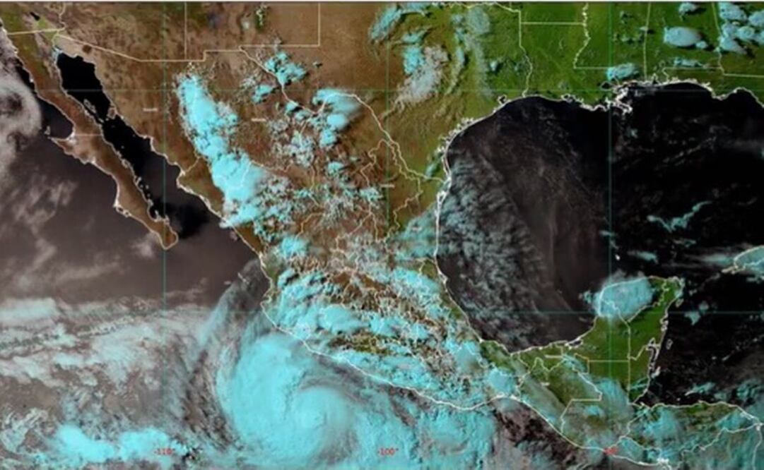 Pronostican lluvias intensas y vientos fuertes en Oaxaca; advierten sobre deslaves e inundaciones. Foto: Conagua