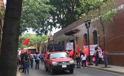 Con protesta frente a Casa de Gobierno, piden subsidio para desempleados por pandemia