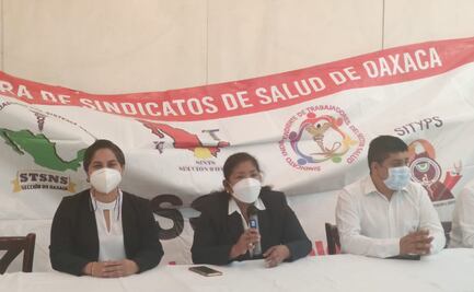 Sindicatos de Salud advierten protestas contra Gobierno de Oaxaca por acuerdos sin cumplir