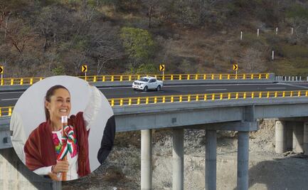 Sheinbaum inaugura carretera Mitla-Tehuantepec en Oaxaca; "economía mexicana está bien gracias a la 4T", asegura