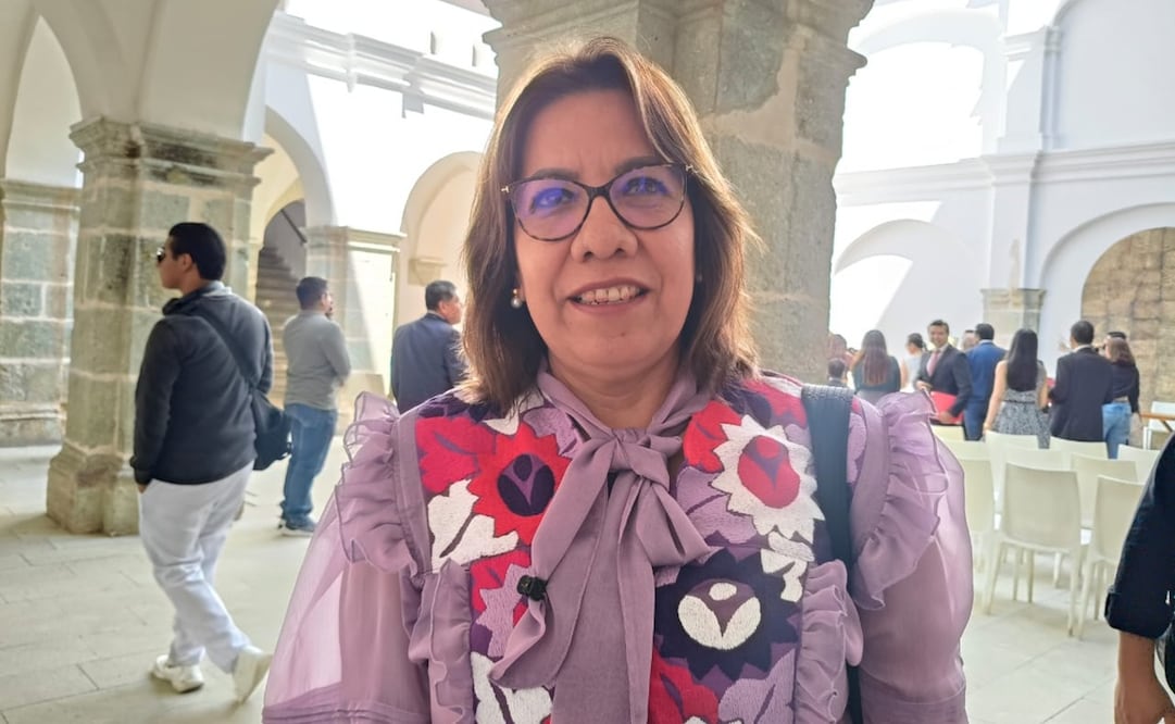 Leticia Elsa Reyes, titular de la Secretaría de Honestidad, Transparencia y Función Pública de Oaxaca. Foto: Juan Carlos Zavala