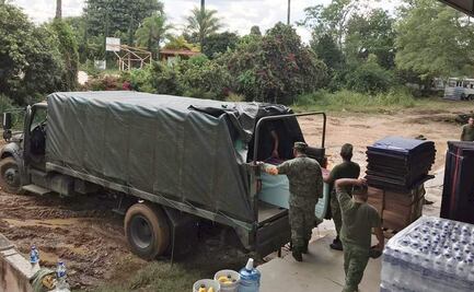 Ejército y GN atienden daños por lluvias en la Cuenca; piden Declaratoria de Emergencia para 9 municipios
