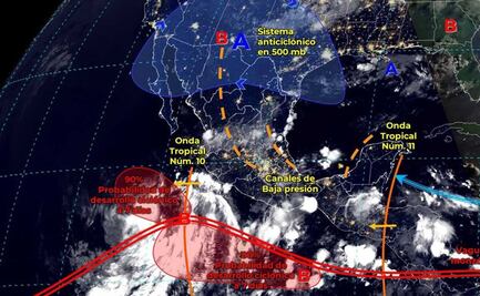 Prevén lluvias fuertes en 5 regiones de Oaxaca; alertan por posibles derrumbes