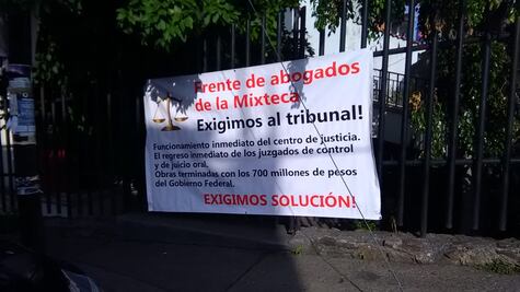 Paran labores trabajadores del Poder Judicial de Oaxaca