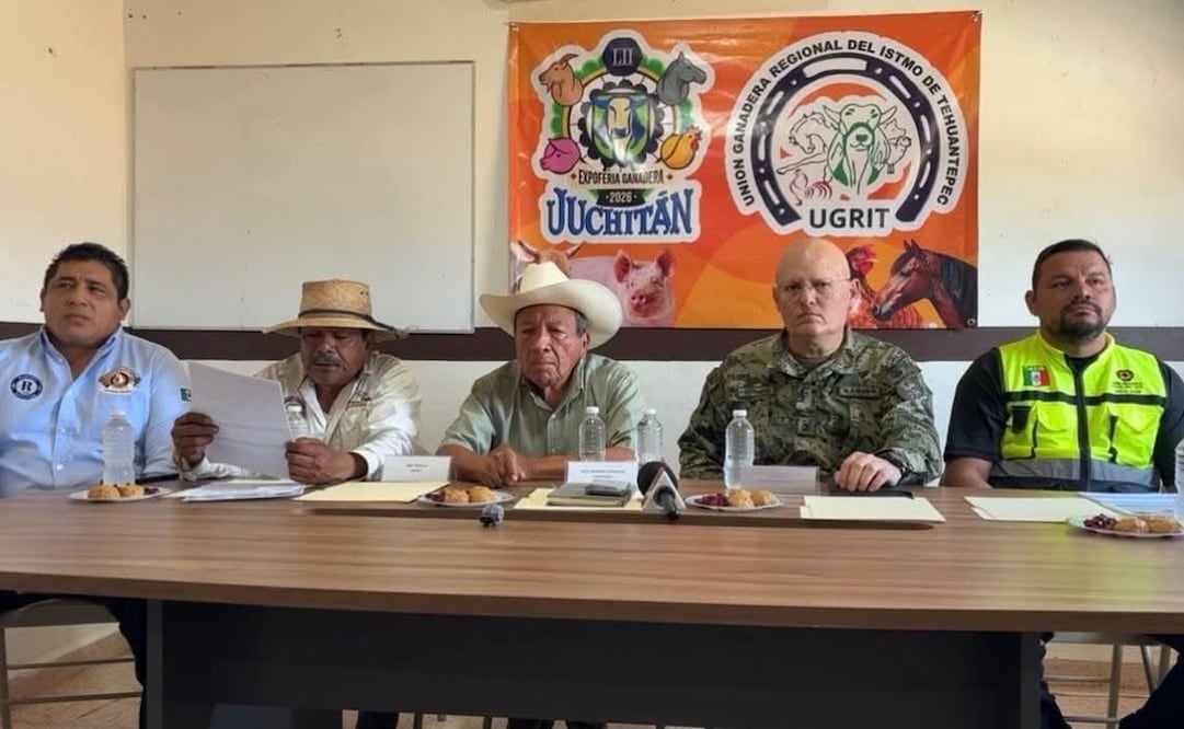 Anuncio de la Expo Feria Ganadera en el Istmo de Oaxaca. Foto: Especial