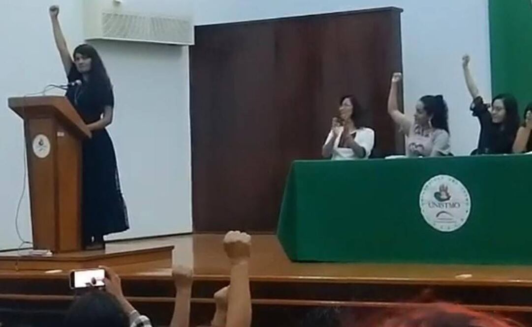 Tras 3 años, Unistmo ofrece disculpa a alumna y profesora que denunciaron hostigamiento sexual. Foto: Tomada de video