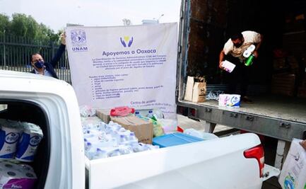 Llevará la UNAM más de 16 toneladas de ayuda a personas damnificadas por Agatha en Oaxaca
