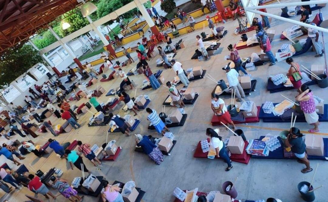 Foto: Protección Civil de Juchitán