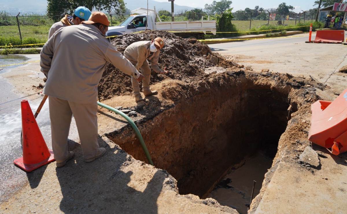 Por obras de CFE, dejan sin agua a la ciudad de Oaxaca y municipios conurbados por 15 días