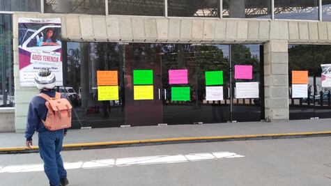 Paran labores trabajadores de la Semovi; exigen mejoras laborales