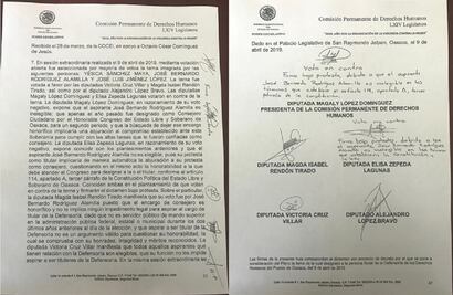 Designan terna para elegir a titular de la Defensoría de Derechos Humanos