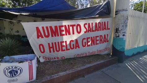 Cumple nueve días huelga en Universidad de Oaxaca