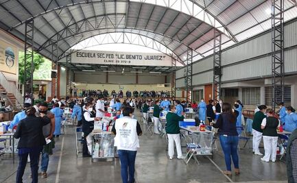 Aplican vacuna antiCovid en 92 municipios de Mixteca; continúa en Valles Centrales