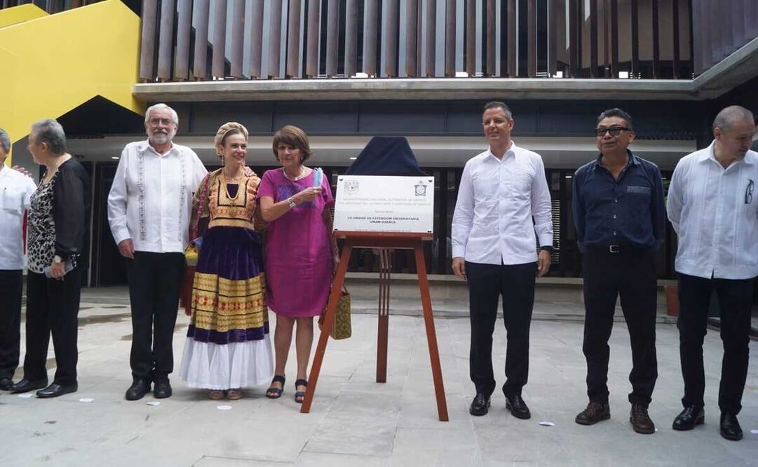 Inauguran Murat y Graue Wiechers la Unidad de Extensión Universitaria UNAM-Oaxaca. Fotos: Edwin Hernández