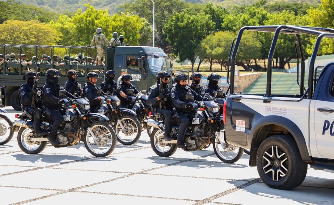 Arranca la Operación Sable en Juchitán, Oaxaca, con elementos de la fuerza federal. Foto: Especial