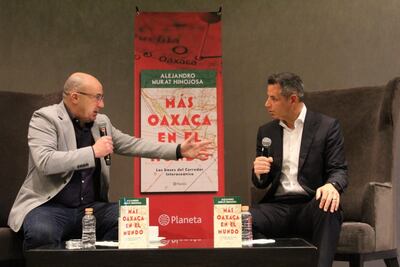 A 3 días de concluir su mandato en Oaxaca, Alejandro Murat presenta su primer libro
