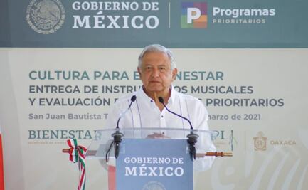 Desde Oaxaca, AMLO llama a respetar veda electoral y a que haya elecciones limpias