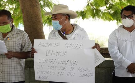 Denuncian a minera de contaminar cuerpos de agua en Magdalena Ocotlán; compañía se deslinda