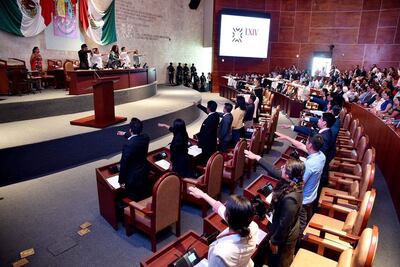 Tras Parlamento Juvenil, legisladores alistan propuestas en favor de jóvenes oaxaqueños