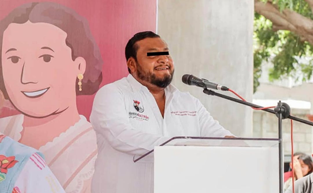 Presidente municipal de Juchitán, detenido por extorsión y otros delitos. Foto: Especial