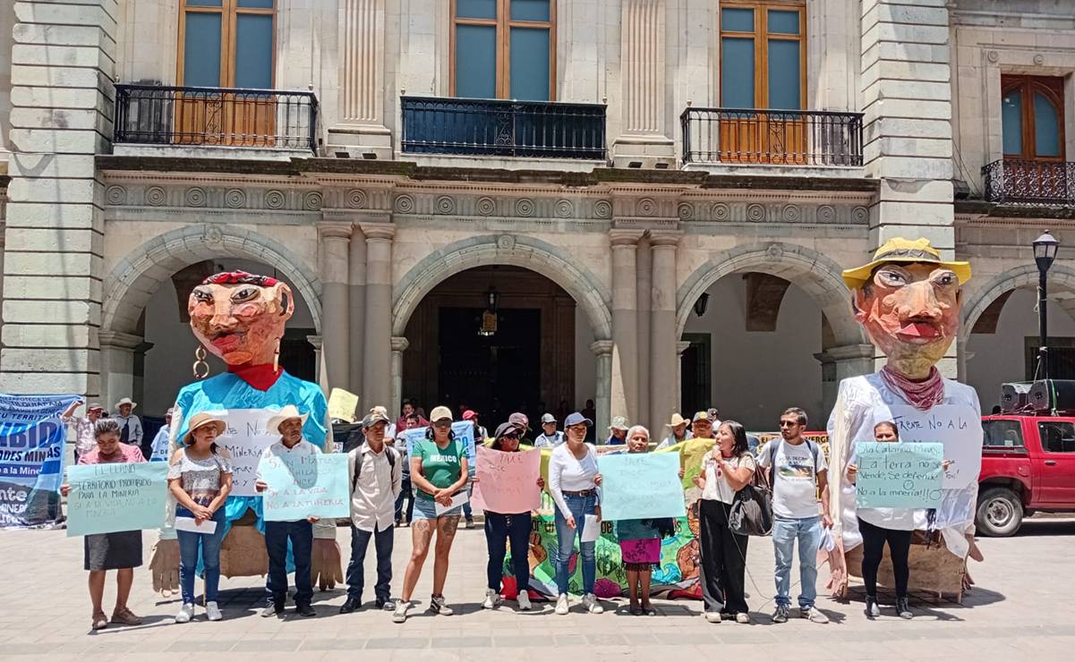 Frente No a la Minería exige cancelación de todas las concesiones mineras en los Valles Centrales de Oaxaca