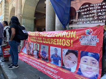 Exigen a la Fiscalía entregar avances de la investigación de desapariciones en Huautla