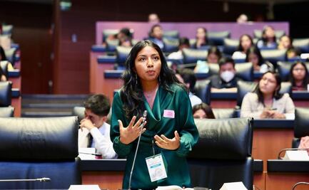 Por primera vez, estudiantes de Oaxaca forman un Parlamento Juvenil en el Senado de la República